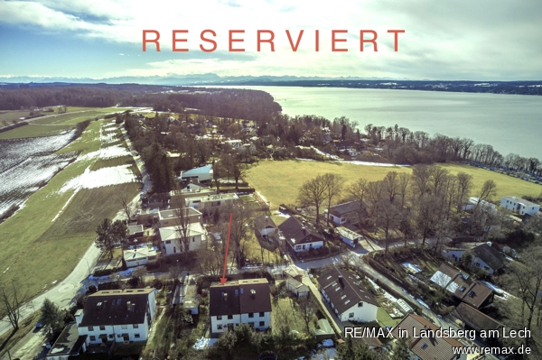 See und Berge in Sichtweite Doppelhaush�lfte Inning am Ammersee