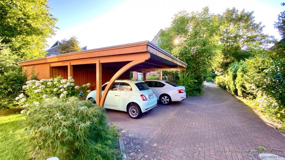 Carport Doppelhaush�lfte Hamburg Niendorf