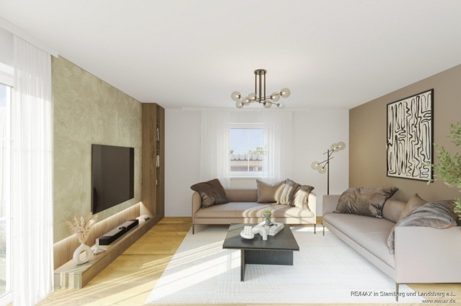 3c EG Wohnen Einrichtungsbsp. Erdgeschosswohnung Scheuring