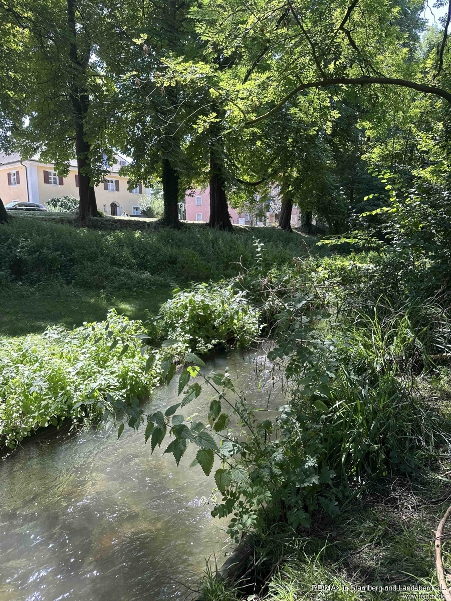 Umfeld Bach Erdgeschosswohnung Augsburg