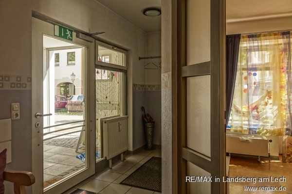 Eingang zum EG Etagenwohnung Schongau