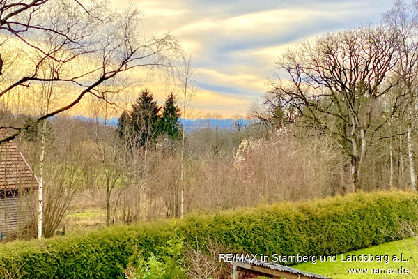 Blick nach S�den Einfamilienhaus Landsberg am Lech