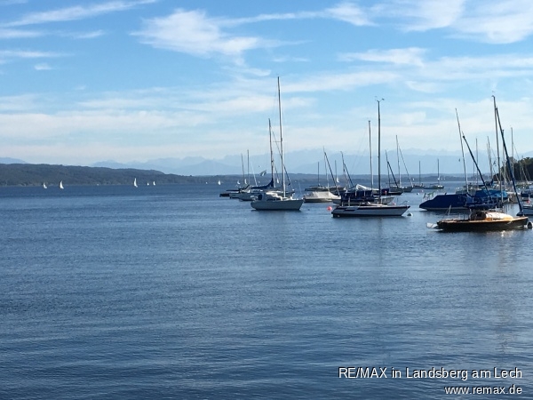 Ammersee 6 km vom Grundst�ck entfernt Einfamilienhaus Finning / Entraching
