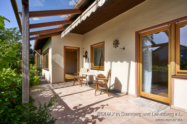 Terrasse Bungalow Landsberg