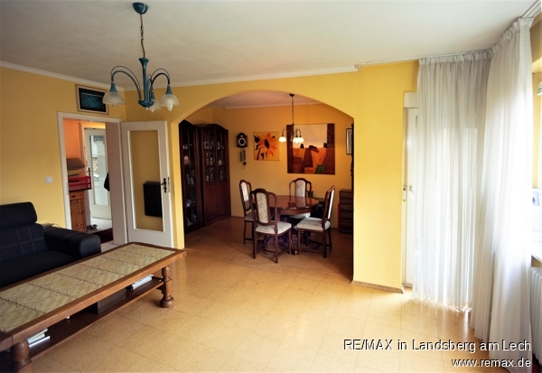 Wohn-Ess-Bereich Etagenwohnung M�nchen
