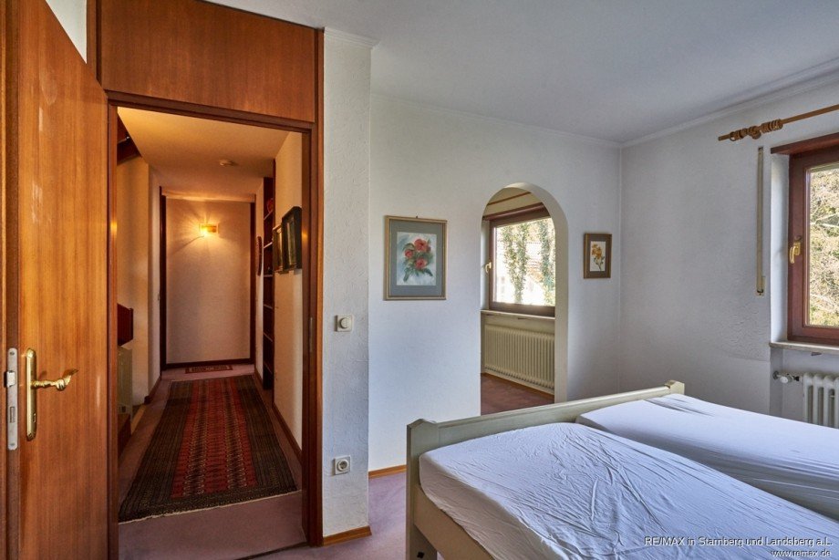 Schlafen im OG obere Ebene Doppelhaush�lfte Vaterstetten