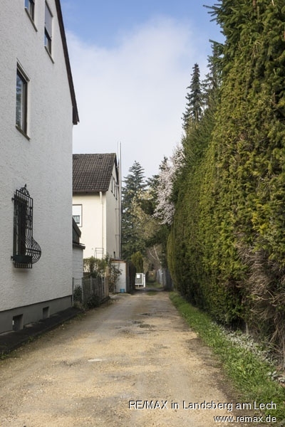 Ansicht Nord Erdgeschosswohnung Augsburg