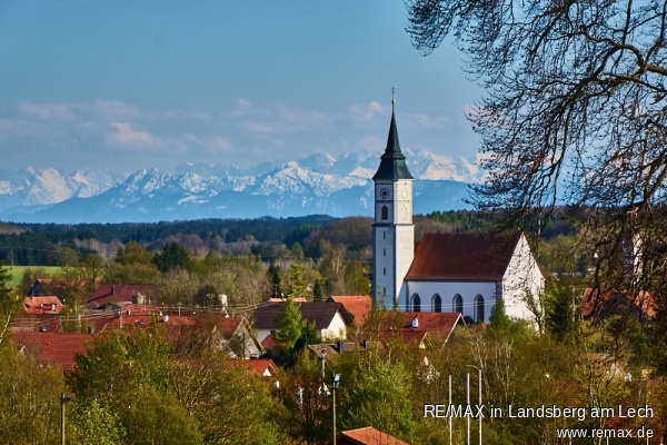 Umfeld Ort Einfamilienhaus Thaining