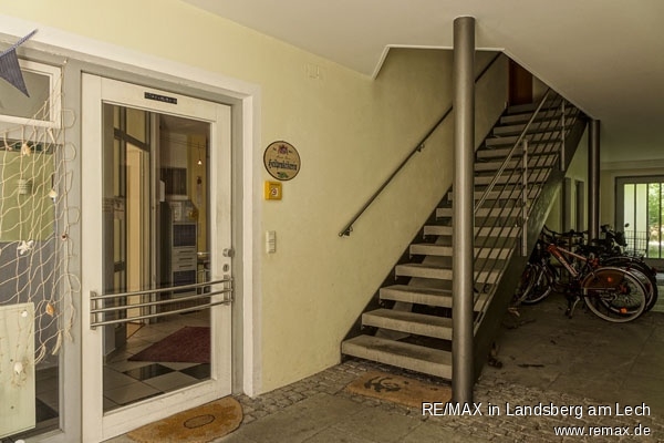 Eingang zum EG Etagenwohnung Schongau