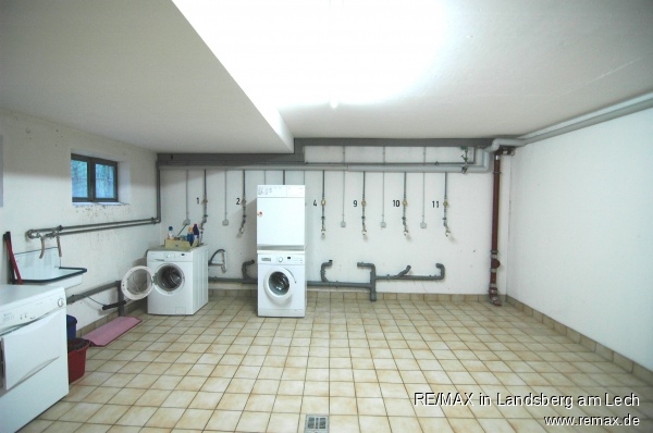 Waschkeller Erdgeschosswohnung Schongau