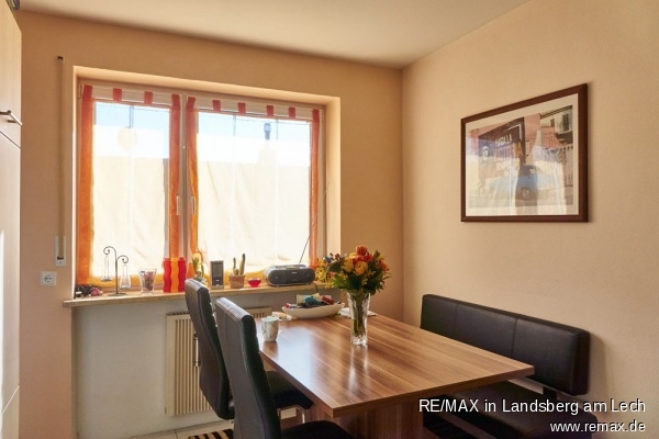 Essbereich in K�che Einfamilienhaus We�ling