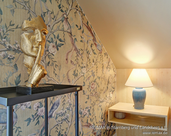 Schlafzimmer Dachgeschosswohnung M�nchen