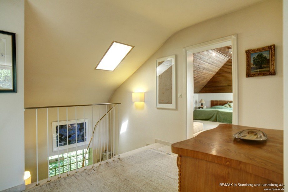 Treppe Flur im DG Reihenendhaus Gr�nwald