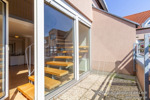 Dachterrasse Maisonettewohnung N�rnberg