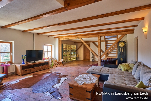 Wohnzimmer Bauernhaus Hurlach