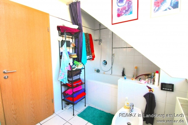 Badezimmer Doppelhaush�lfte Landsberg
