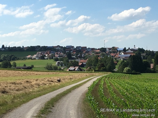 Blick auf Konradshofen Land- / Forstwirtschaft - Grdst. Scherstetten
