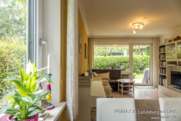 Wohnzimmer Erdgeschosswohnung M�nchen