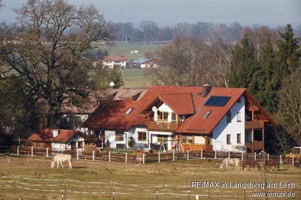 Umfeld Einfamilienhaus Finning / Entraching