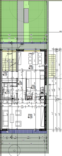 Grundriss Gartengescho� Reihenendhaus Schondorf