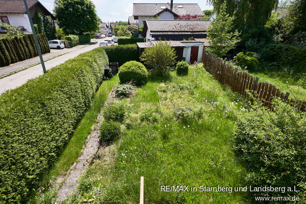 Garten Doppelhaush�lfte Tutzing