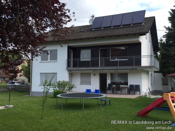 Haus S�dseite Mehrfamilienhaus Scheuring