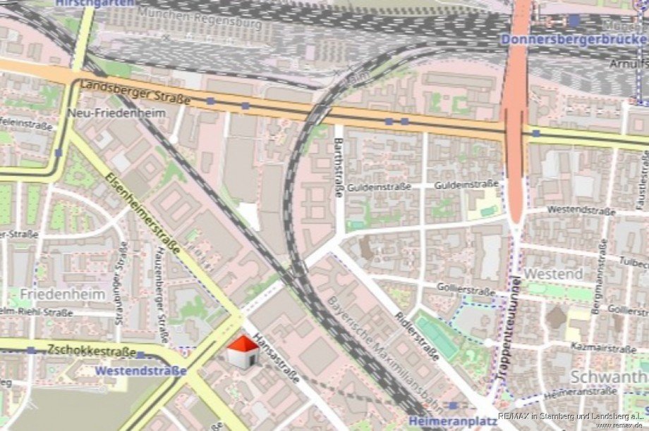 Lageplan Garagen M�nchen