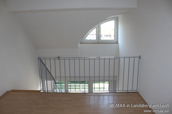 Blick nach S�den von der Galerie Maisonettewohnung N�rnberg