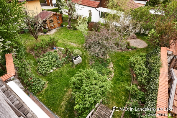 Garten Doppelhaush�lfte Kaufering