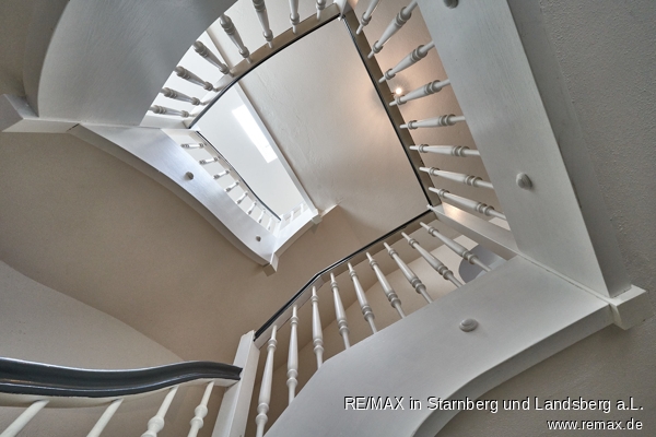 Treppenhaus ins OG Einfamilienhaus Hurlach