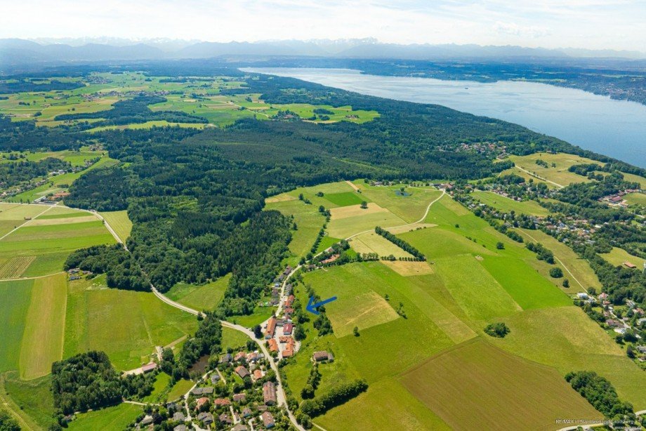 Lage - Richtung S�den Erdgeschosswohnung Berg