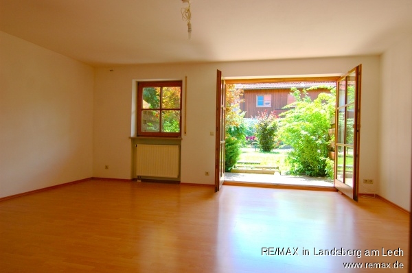 Wohnzimmer Erdgeschosswohnung Schongau