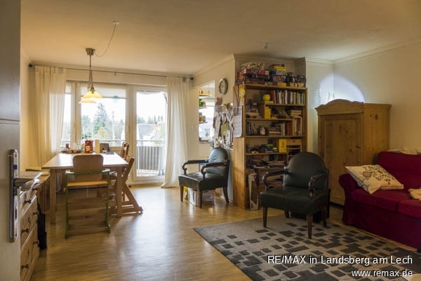 Das Wohnzimmer Etagenwohnung M�nchen
