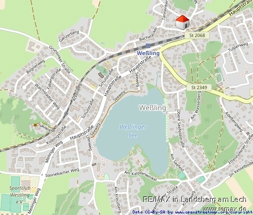Lage im Ort Einfamilienhaus We�ling