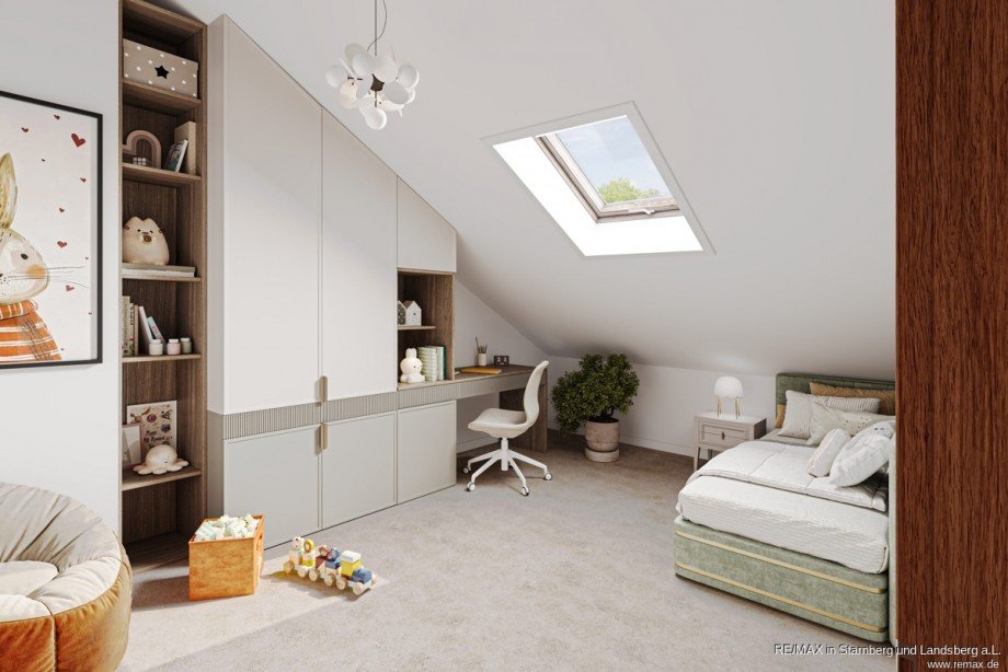 DG unten Kind 1 Einrichtungsbeispiel Doppelhaush�lfte Vaterstetten