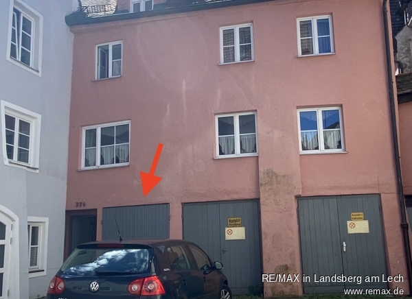 Garage zum Haus Zweifamilienhaus Landsberg