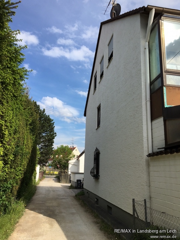 Au�enansicht Nord Mehrfamilienhaus Augsburg