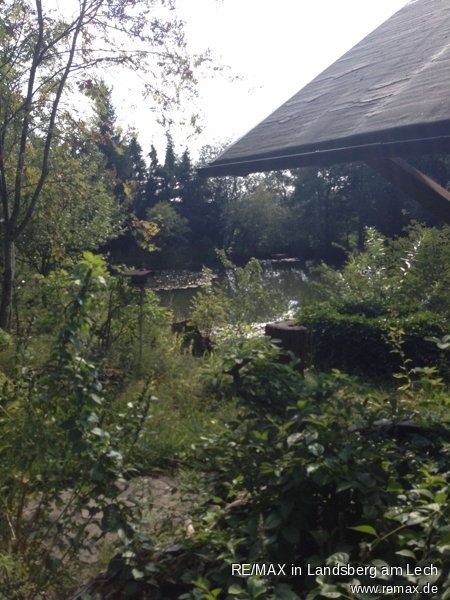 Freizeitgrundstuekc mit Teich und H�tte Gemischt-Grundst�ck Waal