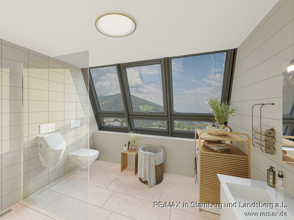Duschbad Penthousewohnung Bad Kreuznach