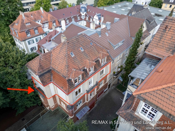 Lage der Wohnung im Haus Etagenwohnung W�rzburg