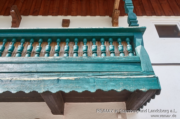 Balkon nach Osten Einfamilienhaus Ergoldsbach
