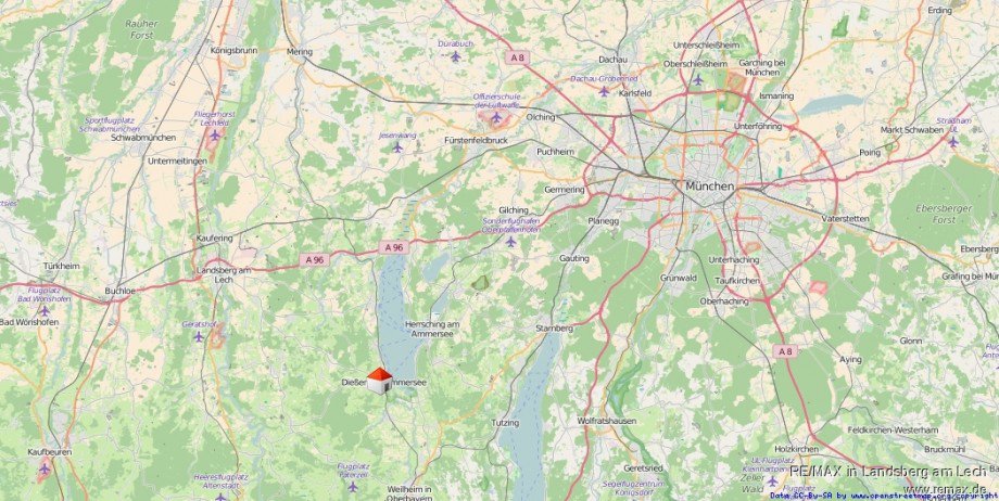 Lage in der Region Mehrfamilienhaus Die�en