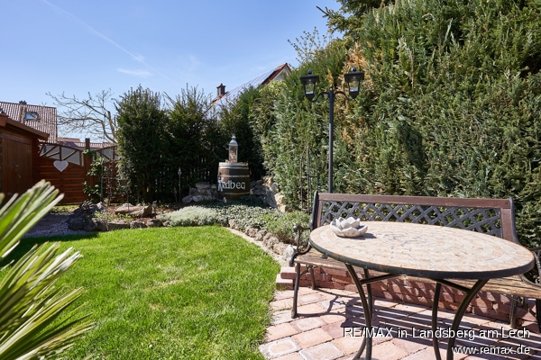 Garten Doppelhaush�lfte Klosterlechfeld