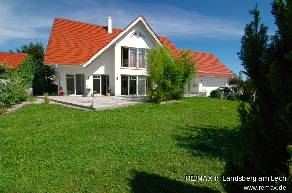Garten auf der S�dseite Einfamilienhaus Obermeitingen
