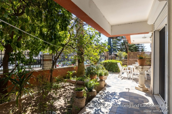 Au�enansicht Etagenwohnung Fener