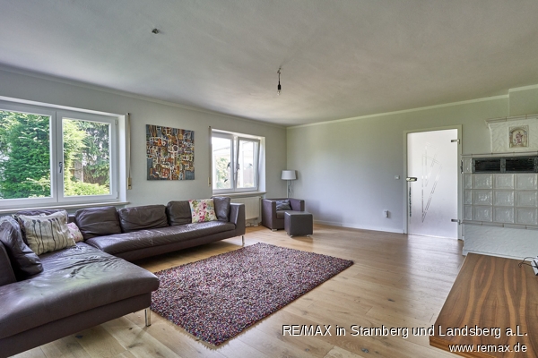Wohnzimmer Einfamilienhaus Hurlach
