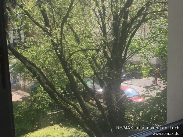 Der Blick in den Garten Etagenwohnung Gie�en