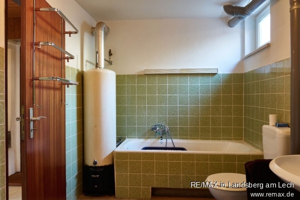 Bad / Waschk�che im KG Einfamilienhaus We�ling