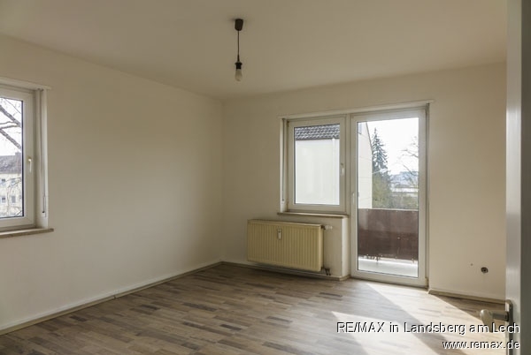 Das Wohnzimmer Etagenwohnung Augsburg