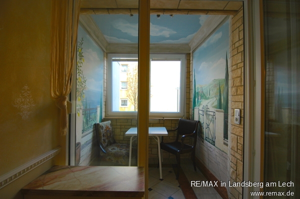 Ost-Loggia Etagenwohnung Augsburg